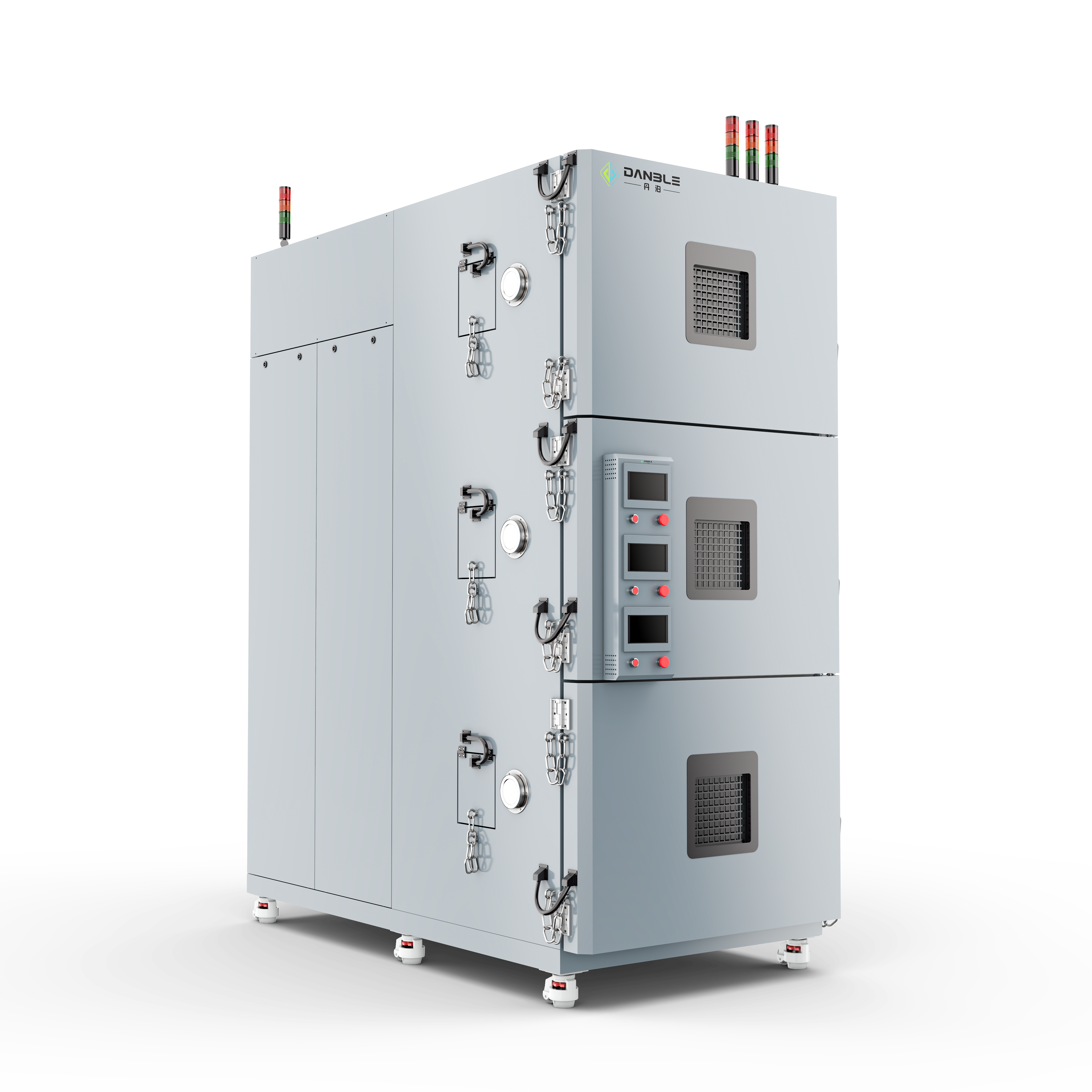 Tr&oacute;jwarstwowa komora o stałej temperaturze i wilgotności