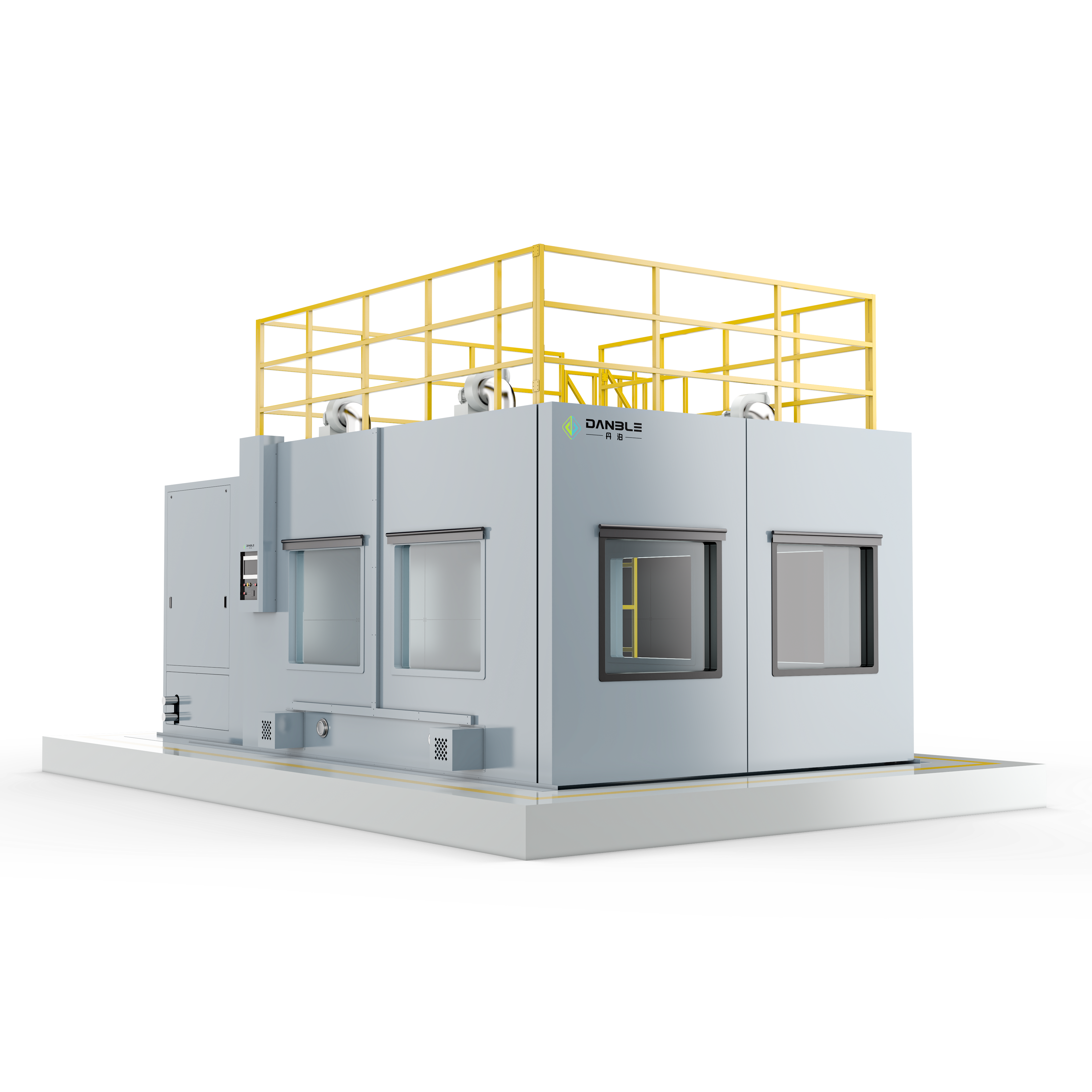 DBW-52500 Entegre &Ccedil;evresel Sim&uuml;lasyona Sahip Otomotiv Hava Yastığı Statik/Dinamik Patlama Test Odası