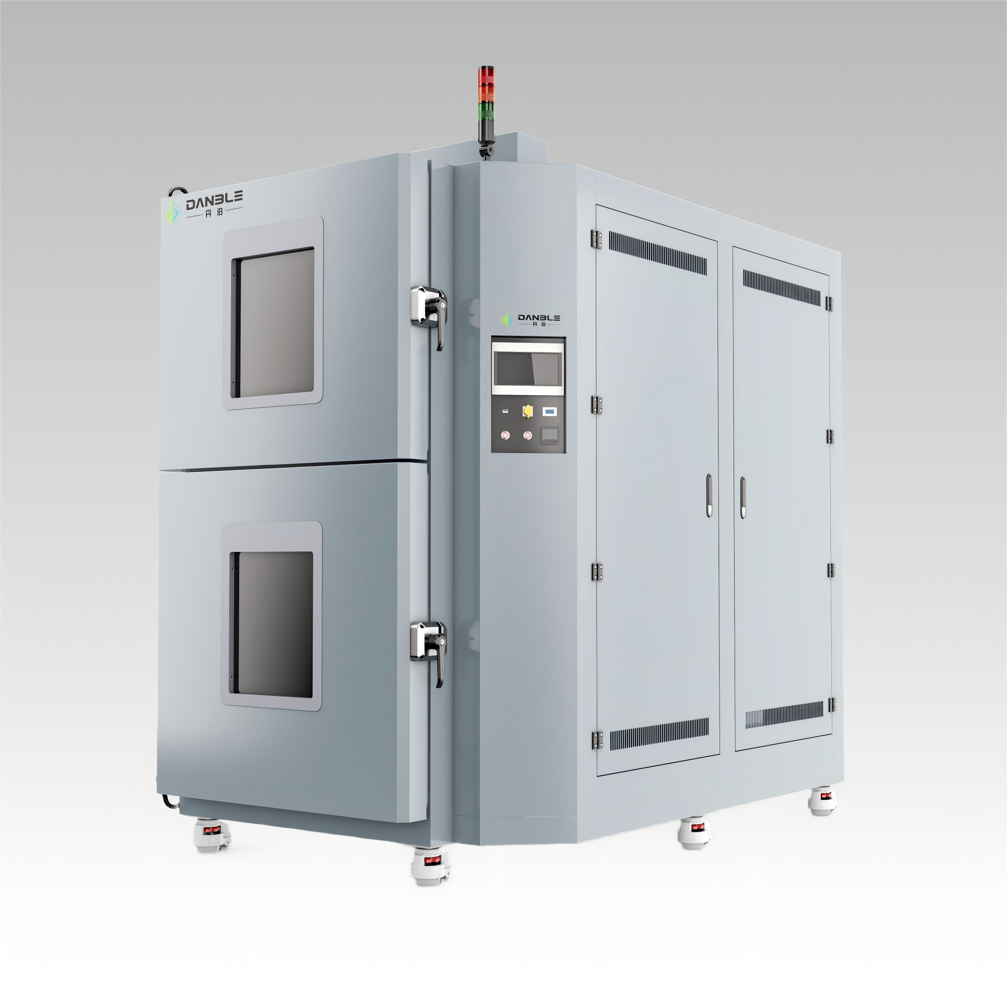 Dwustrefowa komora do badania szoku termicznego z koszem g&oacute;ra-d&oacute;ł