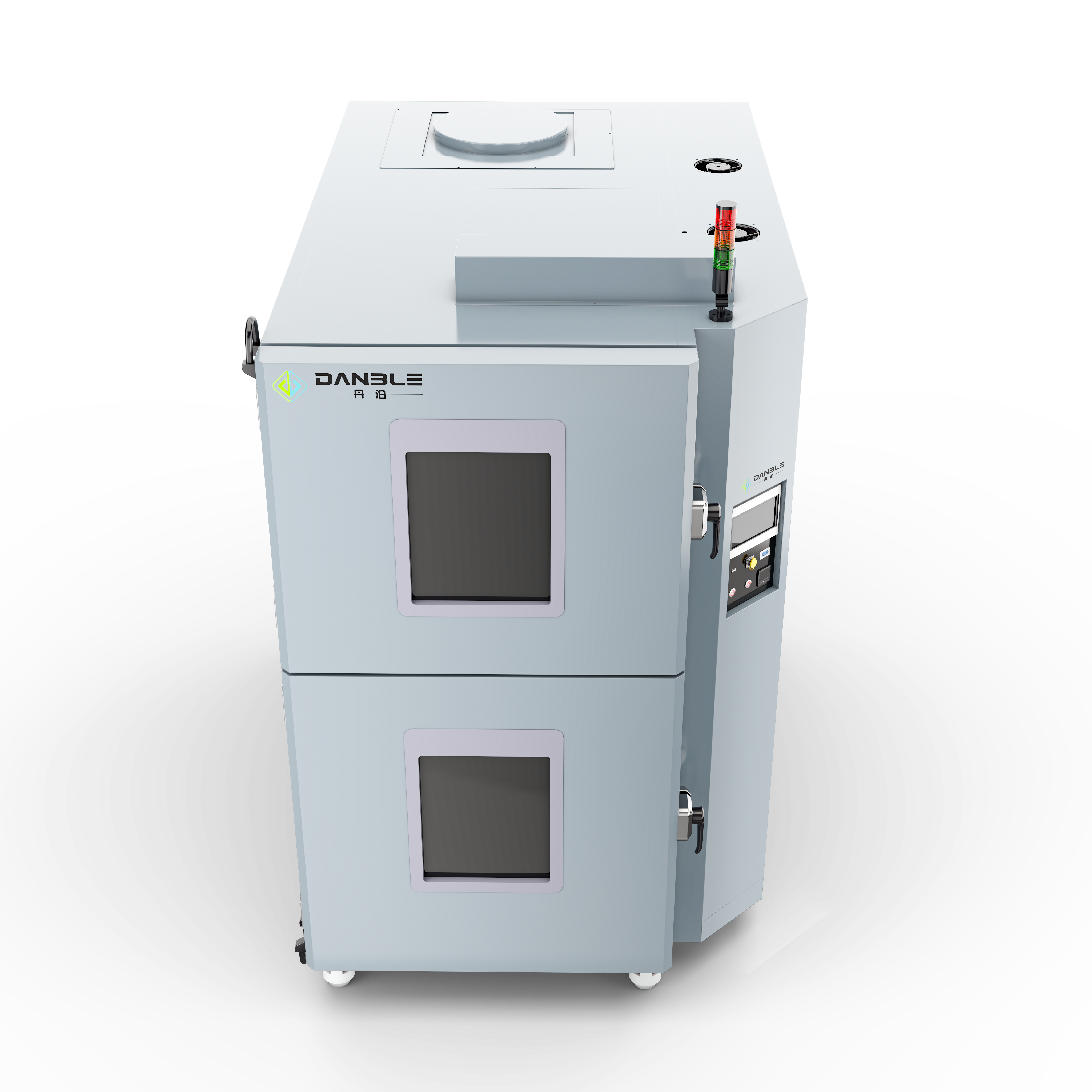 Chambre d'essai de choc thermique &agrave; deux zones haut-bas DBST-1000 