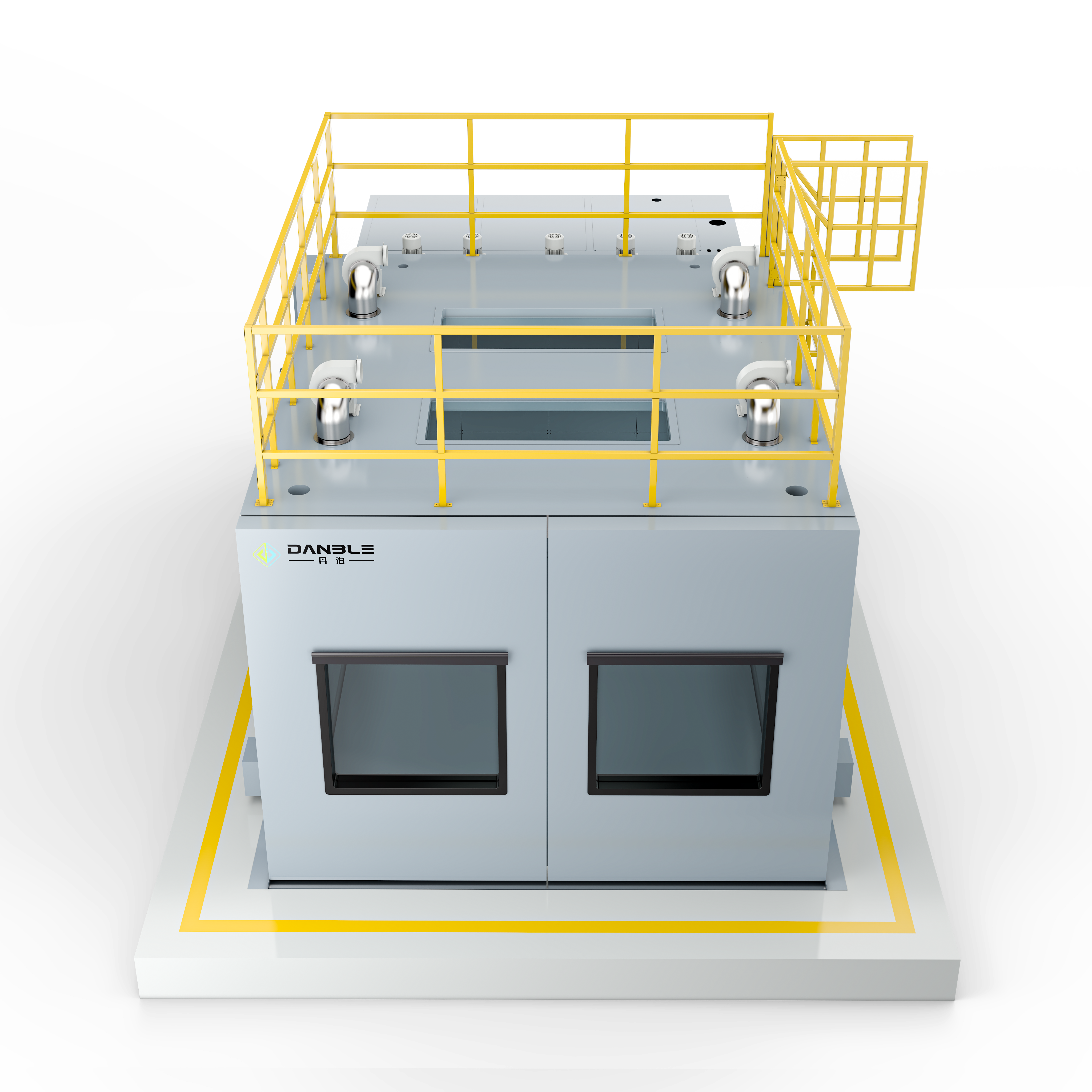 DBW-30720 Airbag Detonation Test Chamber na may Environmental Simulation Control System