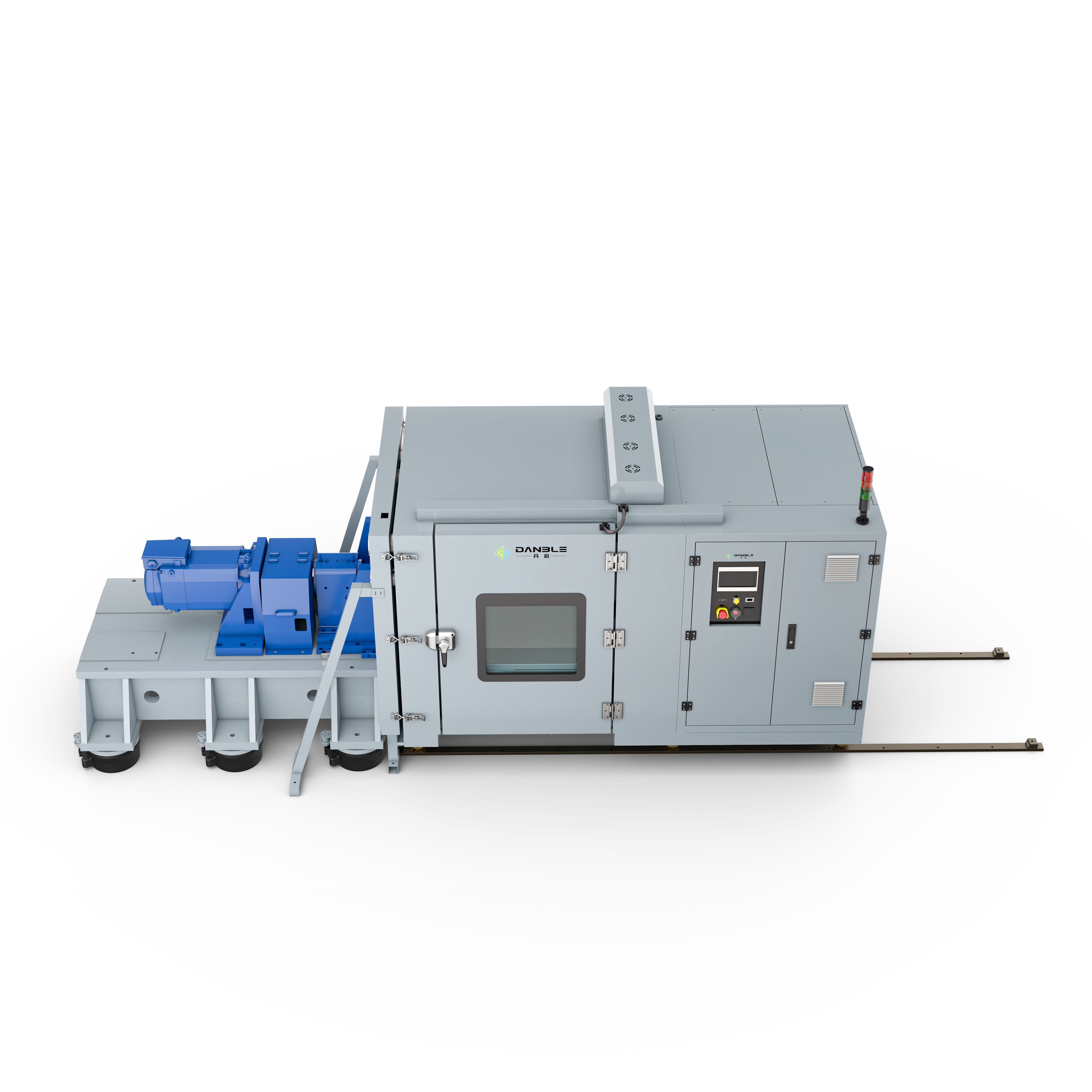 Аутомобилска тестна станица са једним мотором