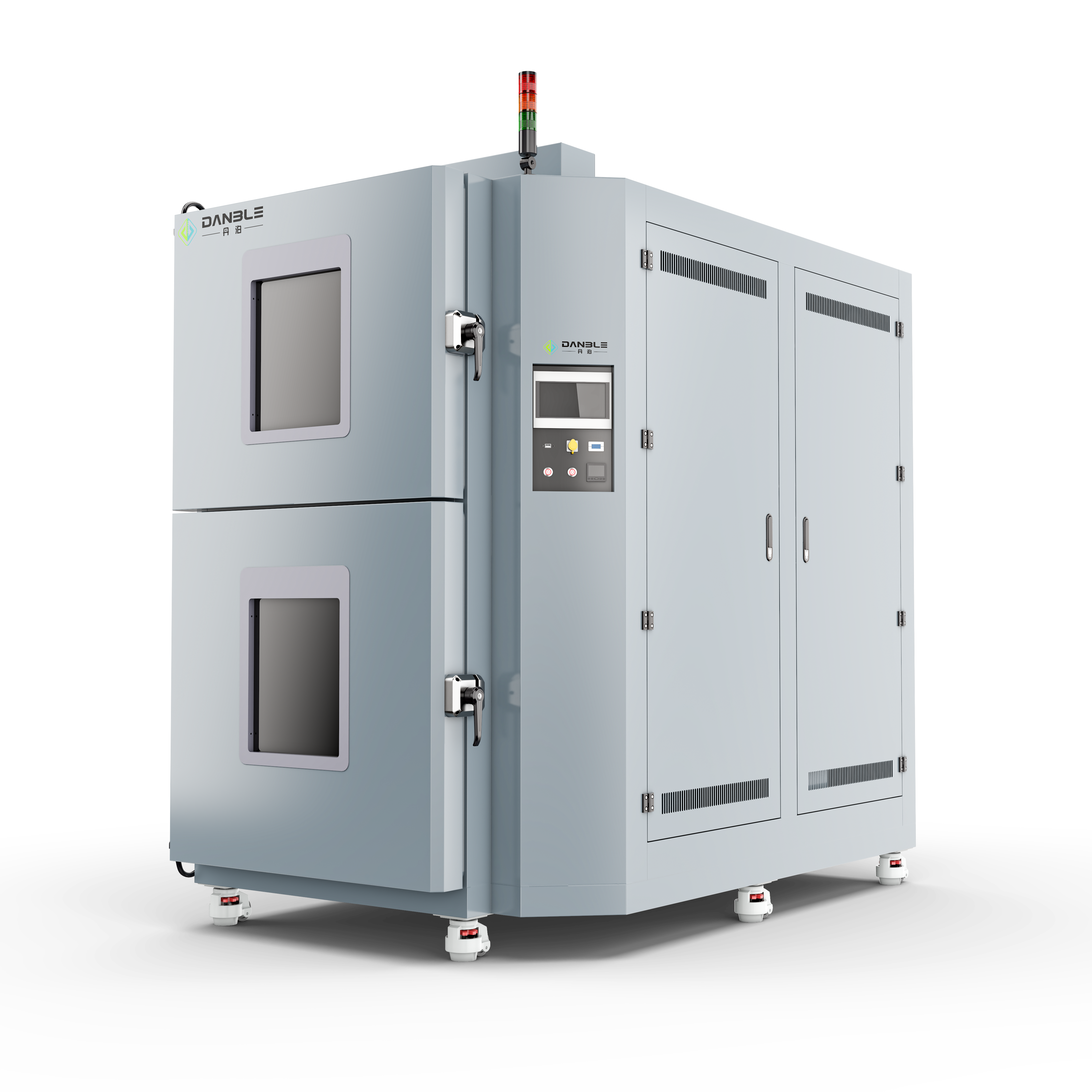 Ph&ograve;ng thử nghiệm sốc nhiệt giỏ đứng hai v&ugrave;ng DBST-48 